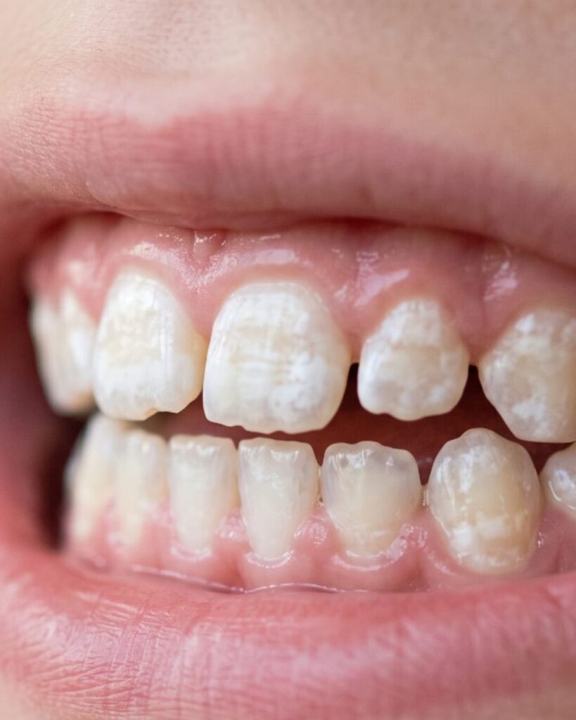 Manchas brancas nos dentes